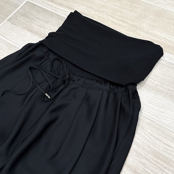 Tom Ford Pleated Drop Crotch Harem Pants in Black Women’s US Size 0 - Picture 5 of 16